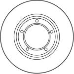Bremsscheibe Land Rover P. Defen/Disc 298X14 DF1833 Bremsscheibe Land Rover P. Defen/Disc 298X14 DF1833