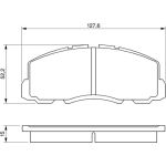 0 986 469 550 Bosch Bremsbelagsatz 0 986 469 550 0 986 469 550 Bosch Bremsbelagsatz 0 986 469 550