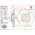 11 481 129 Brembo Premium VA zweiteilig 09.D094.13 11 481 129 Brembo Premium VA zweiteilig 09.D094.13