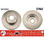 TRW Bremsscheibe DF2593 TRW Bremsscheibe DF2593
