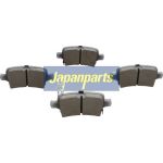 Japanparts Bremsbeläge PP-0400AF Japanparts Bremsbeläge PP-0400AF