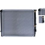 Kühler, Motorkühlung CR 658 000S Kühler, Motorkühlung CR 658 000S