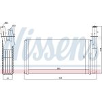 Nissens Heizungskühler PKW 70016 Nissens Heizungskühler PKW 70016