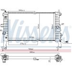 Nissens Wasserkühler PKW 63092 Nissens Wasserkühler PKW 63092