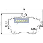 Japanparts Bremsbeläge PA-0547AF Japanparts Bremsbeläge PA-0547AF