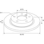 Valeo Bremsscheibe 186839 Valeo Bremsscheibe 186839