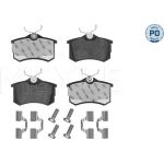 MEYLE Bremsbelagsatz VW Golf2/3/Vento/Passat/Polo 025 209 6115/PD MEYLE Bremsbelagsatz VW Golf2/3/Vento/Passat/Polo 025 209 6115/PD