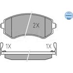 Bremsbelagsatz Nissan P. Almera 98-/T. Patrol 97 – Mit Sensor 025 235 0216/W Bremsbelagsatz Nissan P. Almera 98-/T. Patrol 97 – Mit Sensor 025 235 0216/W
