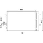 MAHLE Kondensator, Klimaanlage AC 959 000S MAHLE Kondensator, Klimaanlage AC 959 000S