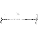 Handbremsseil li 1987477693 Handbremsseil li 1987477693