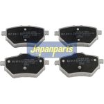 Japanparts Bremsbeläge PP-0614AF Japanparts Bremsbeläge PP-0614AF
