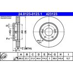 Bremsscheibe Hyudnai P. I30 1.4-1.6 Crdi 11 24.0123-0123.1 Bremsscheibe Hyudnai P. I30 1.4-1.6 Crdi 11 24.0123-0123.1