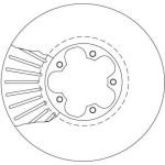 Bremsscheibe Ford P. Transit 00 DF4216 Bremsscheibe Ford P. Transit 00 DF4216