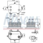 Nissens Ölkühler PKW 91205 Nissens Ölkühler PKW 91205
