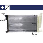 MAHLE Kühler, Motorkühlung CR 498 000S MAHLE Kühler, Motorkühlung CR 498 000S