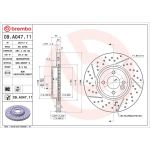 22 481 002 Bremsscheibe VA 09.A047.11 22 481 002 Bremsscheibe VA 09.A047.11