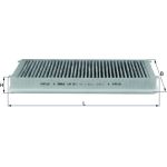 MAHLE Filter, Innenraumluft LAK 32/1 MAHLE Filter, Innenraumluft LAK 32/1