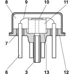 76 617 001 Temperatursensor 0 261 230 110 76 617 001 Temperatursensor 0 261 230 110