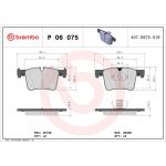 BREMBO Bremsklötze VA P 06 075 BREMBO Bremsklötze VA P 06 075