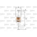 587011 Valeo Kraftstofffilter 587011