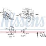 NISSENS Turbolader 93262 NISSENS Turbolader 93262