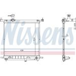 Nissens Wasserkühler PKW 68770 Nissens Wasserkühler PKW 68770