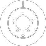 TRW Bremsscheibe DF6274