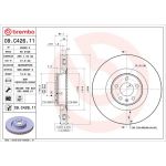 12 481 070 Bremsscheibe VA 09.C426.11 12 481 070 Bremsscheibe VA 09.C426.11