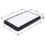 Luftfilter F 026 400 001 Luftfilter F 026 400 001