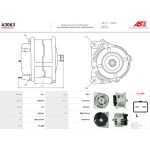 A3063 AS-PL Lichtmaschine (Generator) A3063