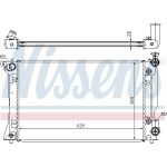 Nissens Wasserkühler PKW 64668A Nissens Wasserkühler PKW 64668A