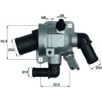 Integralthermostat TI 173 88 Integralthermostat TI 173 88