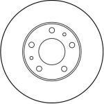 Bremsscheibe Fiat P. Ducato DF2728 Bremsscheibe Fiat P. Ducato DF2728