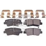 FEBI BILSTEIN Bremsbelagsatz, Scheibenbremse 116301 FEBI BILSTEIN Bremsbelagsatz, Scheibenbremse 116301