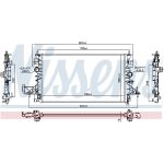 Wasserkühler PKW 630798 Wasserkühler PKW 630798