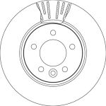 Bremsscheibe Land Rover P. Discovery 04- 2.7Td/Range 04 DF4790 Bremsscheibe Land Rover P. Discovery 04- 2.7Td/Range 04 DF4790