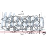 Nissens Kühlerlüfter PKW 85386 Nissens Kühlerlüfter PKW 85386