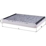 MAHLE Filter, Innenraumluft LAK 75