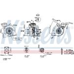 NISSENS Turbolader 93175