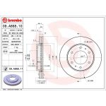 84 481 053 Bremsscheibe VA 09.A868.11 84 481 053 Bremsscheibe VA 09.A868.11