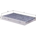 MAHLE Filter, Innenraumluft LAK 87 MAHLE Filter, Innenraumluft LAK 87