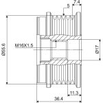 Generatorfreilauf 588041 Generatorfreilauf 588041