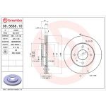 Brembo Bremsscheibe 09.5638.10 Brembo Bremsscheibe 09.5638.10