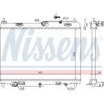 Nissens Wasserkühler PKW 69234 Nissens Wasserkühler PKW 69234