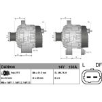 DENSO Generator DAN936
