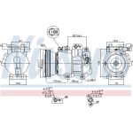 Nissens Klimakompressor PKW 890232