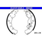 ATE Bremsbackensatz 03.0137-0345.2 ATE Bremsbackensatz 03.0137-0345.2