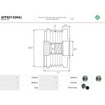 AFP6013(INA) AUTOSTARTER Lichtmaschinenfreilauf AFP6013(INA) AFP6013(INA) AUTOSTARTER Lichtmaschinenfreilauf AFP6013(INA)