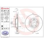 82 481 105 Bremsscheibe VA 09.9817.21 82 481 105 Bremsscheibe VA 09.9817.21
