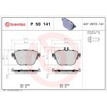 BREMBO Bremsklötze HA P 50 141 BREMBO Bremsklötze HA P 50 141